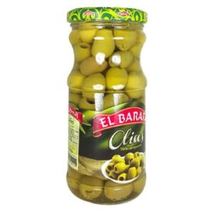 زيتون أخضر معلب بدون عضم340gr